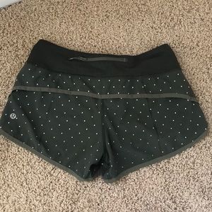 Lululemon speed up shorts (Rare pattern)